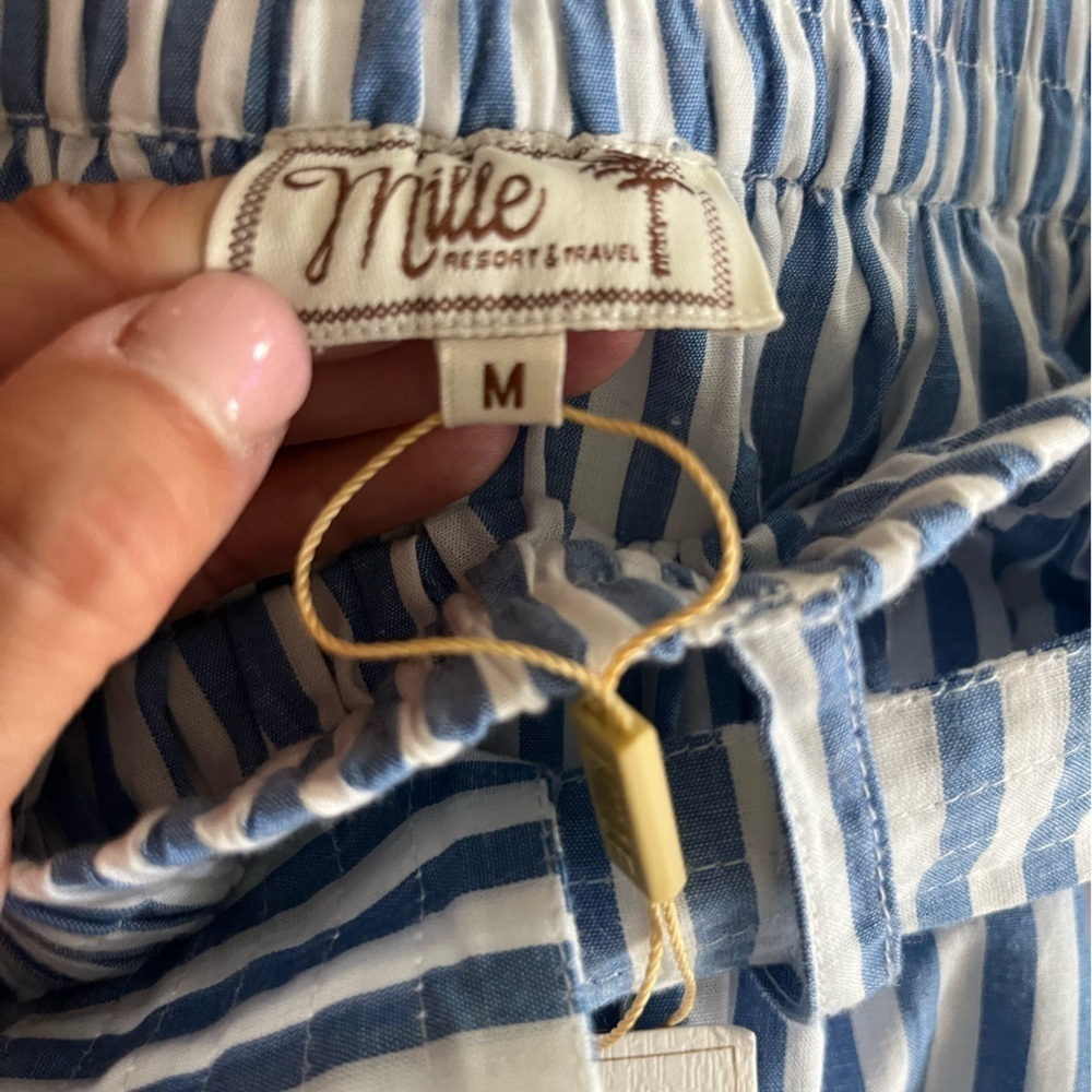 NWT MILLE francoise skirt in monaco stripe - Picture 10 of 10